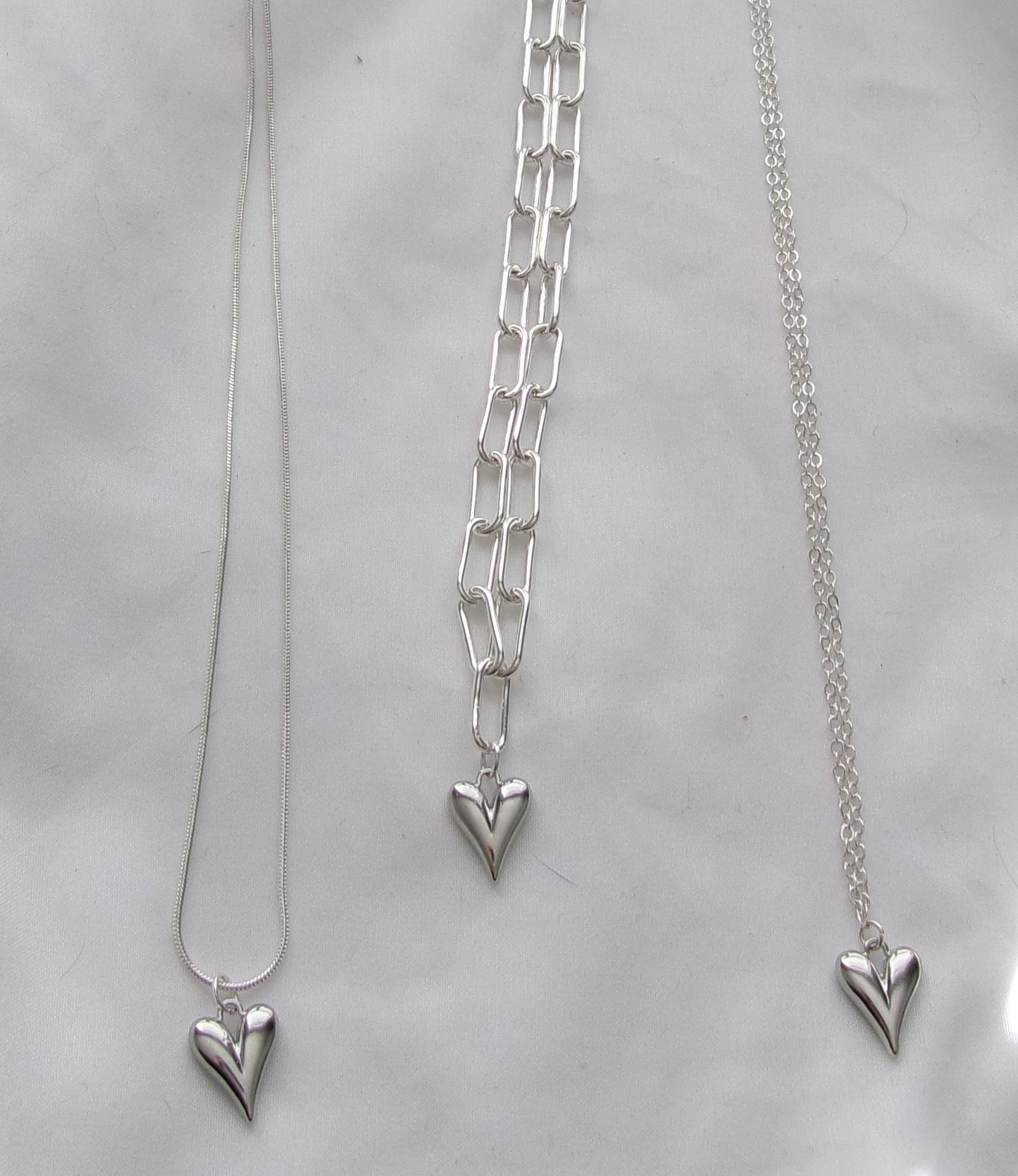 realistic heart necklace